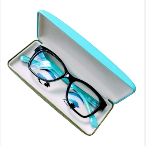 Kate Spade Hard Case for Reading Glasses w/FREE Blue Light Filtering Glasses - Picture 1 of 16